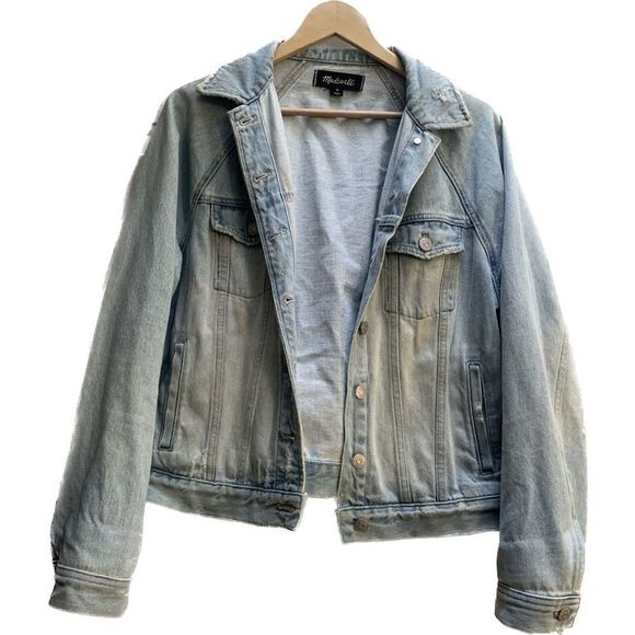 Madewell Oversized Jean Jacket size M - Picture 1 of 10